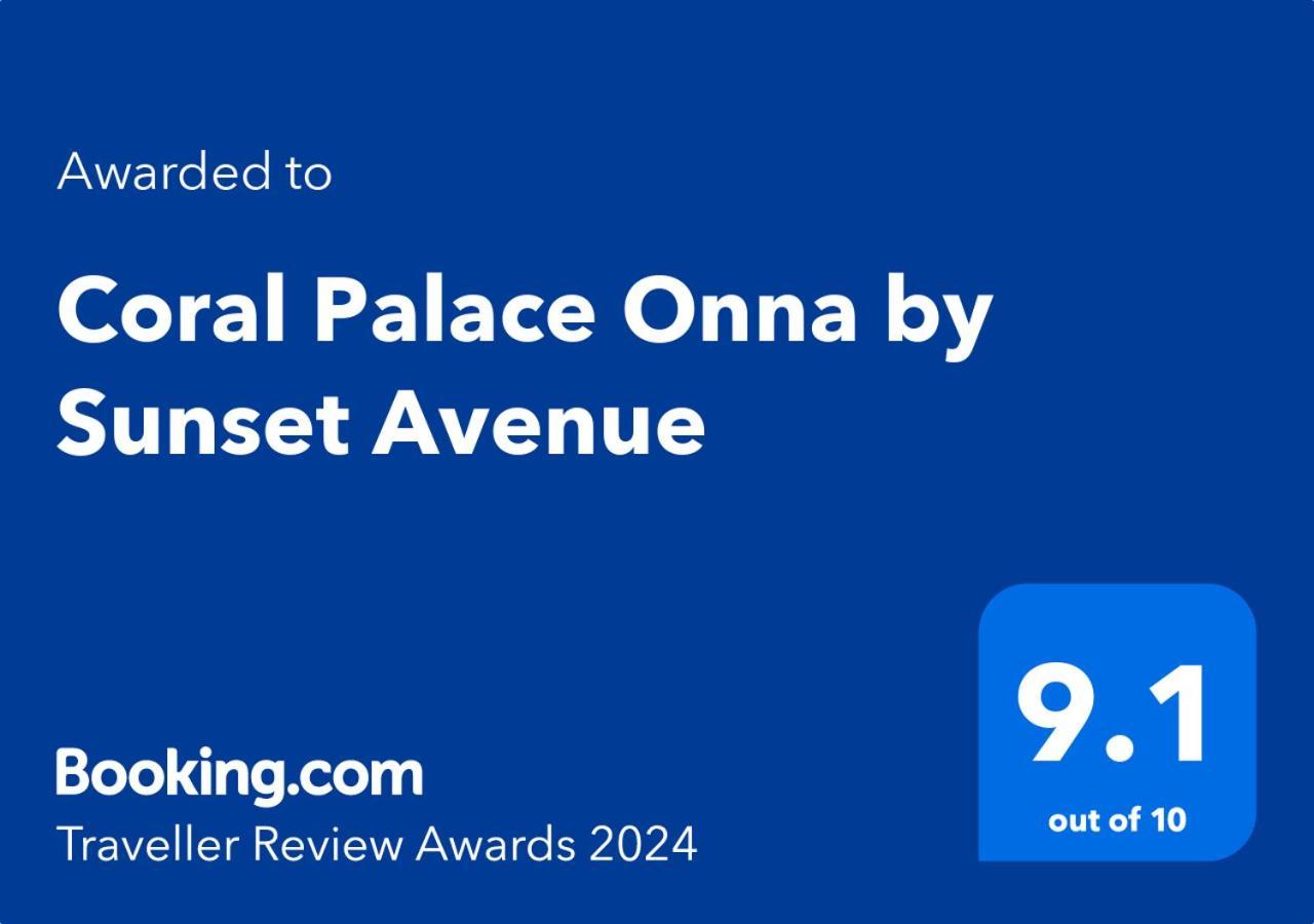 Coral Palace Onna By Sunset Avenue Екстериор снимка